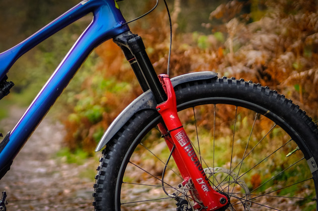 Zip Tie Mudhugger Frx Front Mudguard With Long And Short Bolt-on